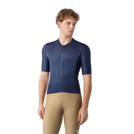 Maglia CASTELLI ESPRESSO 2 a maniche corte blu
