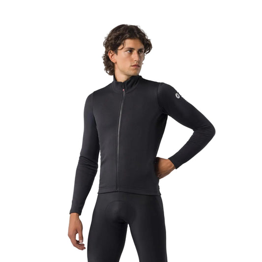 Maglia CASTELLI COMPETIZIONE THERMAL a maniche lunghe nera
