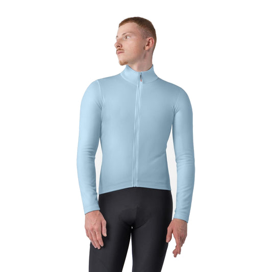 Maglia CASTELLI COMPETIZIONE THERMAL a maniche lunghe azzurra