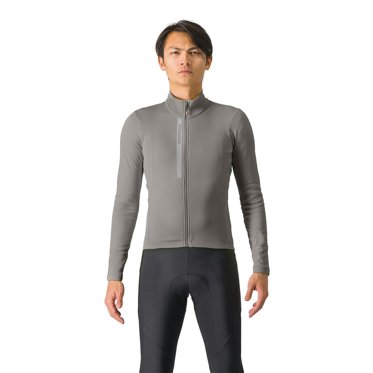 Maglia CASTELLI ENTRATA THERMAL a maniche lunghe grigia