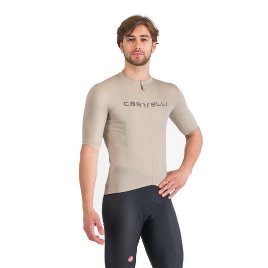 Maglia CASTELLI PROLOGO LITE a maniche corte beige