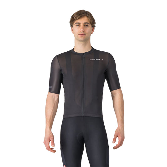 Maglia da ciclismo CASTELLI UNLIMITED ENTRATA 3 a maniche corte nera