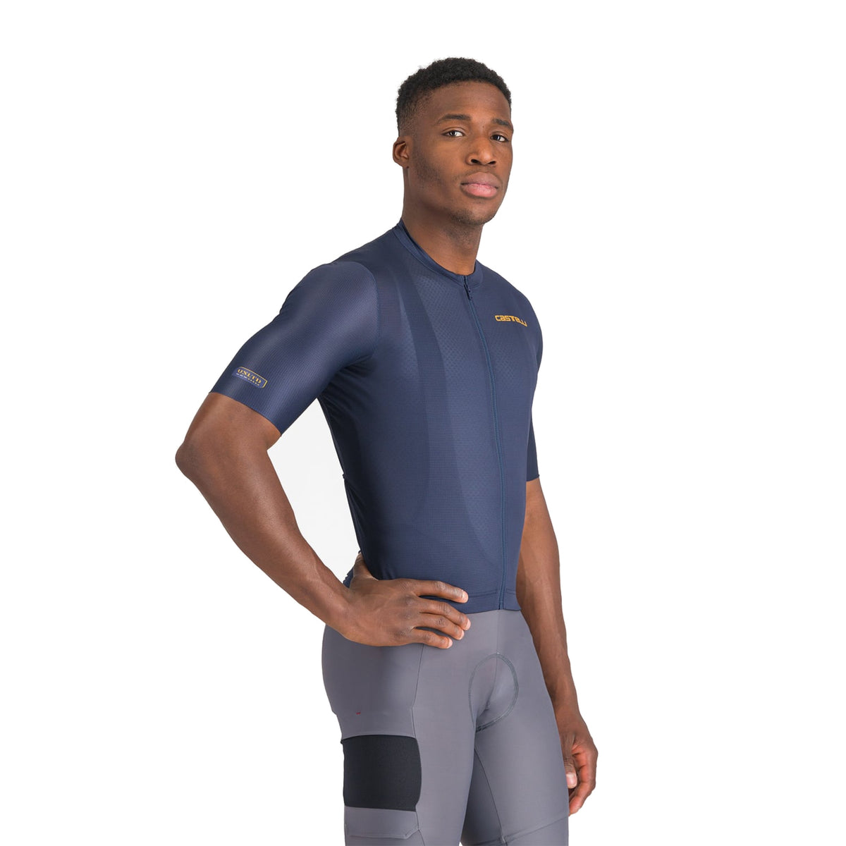 Maglia CASTELLI UNLIMITED ENTRATA 3 a maniche corte blu navy