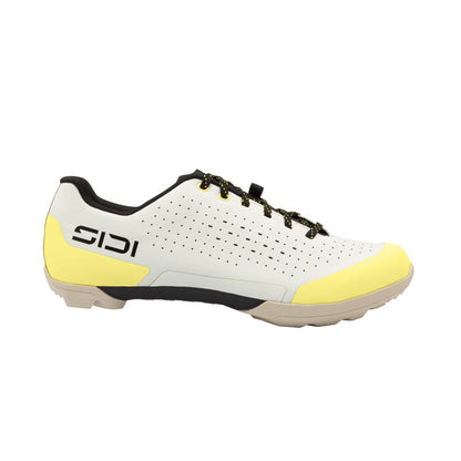 Scarpe gravel SIDI ASPER LACES bianco/giallo