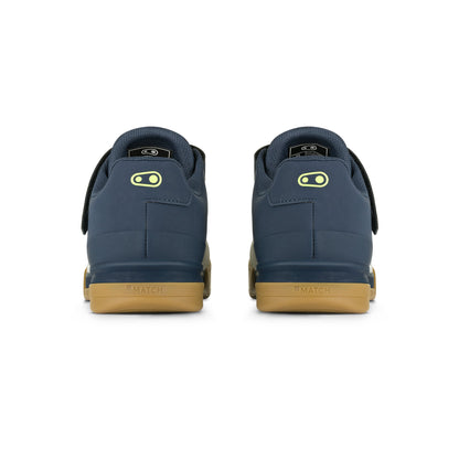 Scarpe MTB CRANKBROTHERS MALLET BOA CLIP blu navy/grigio/gomma — vista posteriore