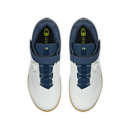 Scarpe MTB CRANKBROTHERS MALLET BOA CLIP blu navy/grigio/gomma — vista dall’alto