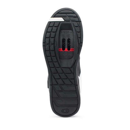 Scarpe MTB CRANKBROTHERS MALLET SPEED LACE CLIP Nero/Bianco