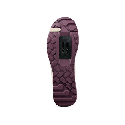 Scarpe MTB CRANKBROTHERS MALLET TRAIL LACE CLIP Bianco/Purple