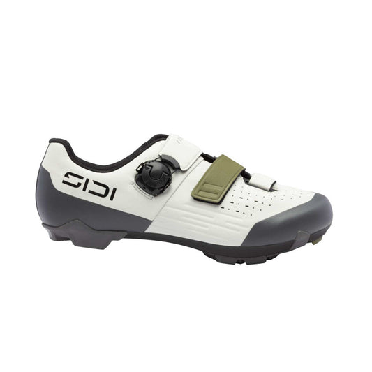 SIDI SILVIS XC Scarpe da MTB/Gravel Bianco/Chaki