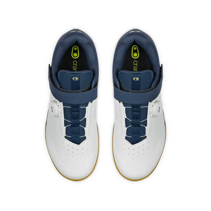 Scarpe MTB CRANKBROTHERS STAMP BOA blu navy/grigie/gomma — vista dall’alto