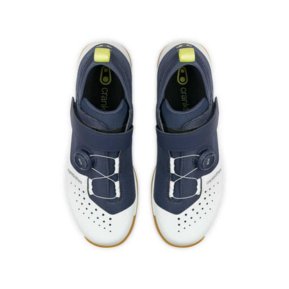 Scarpe MTB CRANKBROTHERS STAMP TRAIL BOA blu navy/grigio/gomma — vista dall’alto