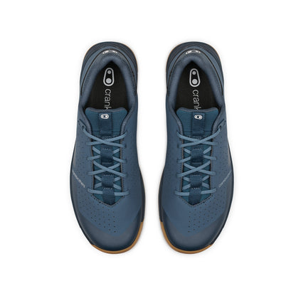 Scarpe MTB CRANKBROTHERS STAMP TRAIL LACE blu/gomma — vista dall'alto