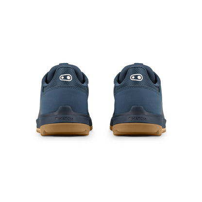 Scarpe MTB CRANKBROTHERS STAMP TRAIL LACE blu/gomma — vista posteriore