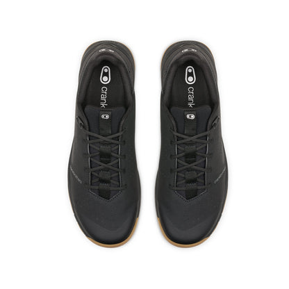 Scarpe MTB CRANKBROTHERS STAMP TRAIL LACE nere/gomma — vista dall'alto