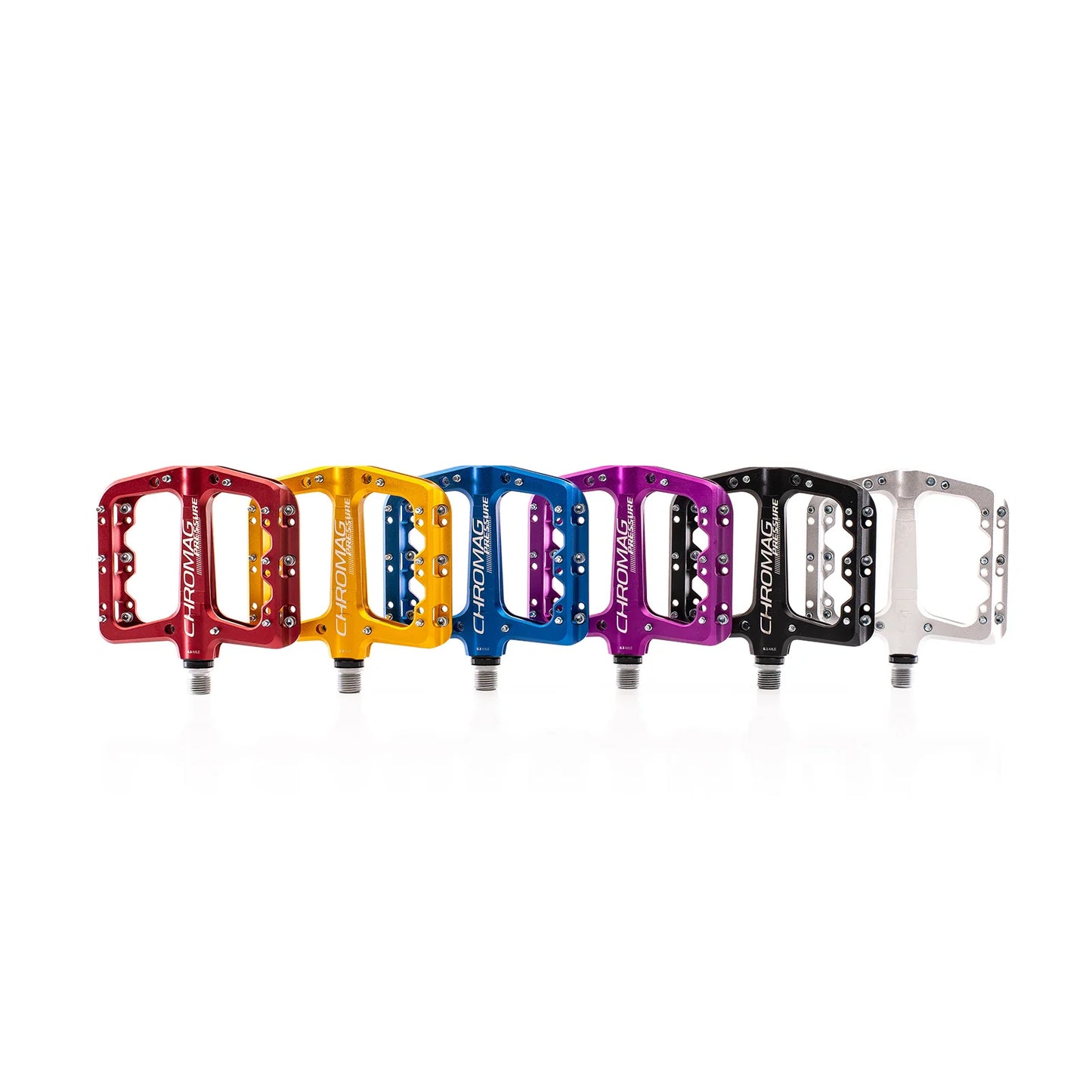 CHROMAG PRESSURE Pedali piatti viola