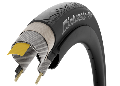 Pneumatico PIRELLI CINTURATO ROAD TLR Tubeless Ready nero