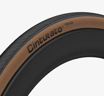Pneumatico PIRELLI CINTURATO VELO 700c Tubeless Ready Marrone