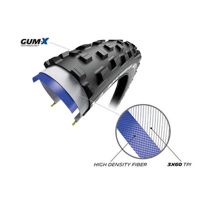 Pneumatico MICHELIN WILD XC Performance Line 29x2.25 Tubeless Ready Flessibile