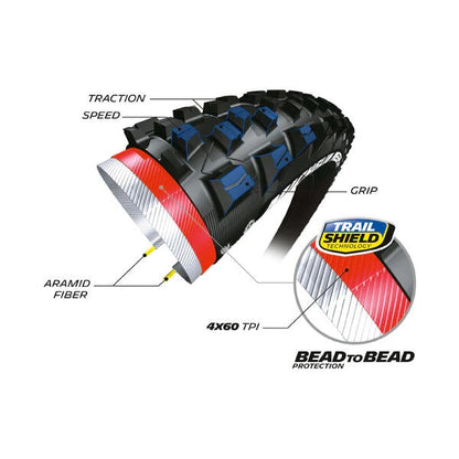 Pneumatico MICHELIN WILD AM Performance Line 27.5x2.60 Tubeless Ready Flessibile