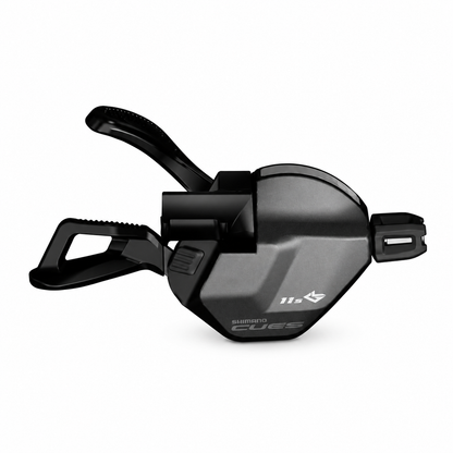 Comando cambio destro SHIMANO CUES SL-U8000-11IR a 11 velocità — vista del prodotto su sfondo bianco