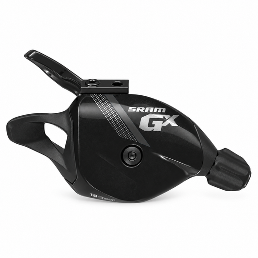 Comando cambio destro SRAM GX 10V Trigger nero — vista del prodotto su sfondo bianco
