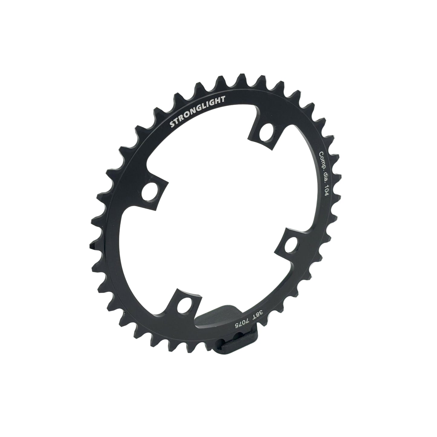 Ingranaggio STRONGLIGHT BOSCH GEN1/GEN3 1V/8V/9V/10V Alu Mono Con tutti i ragni da 104 mm (Bosch, Shimano, Yamaha, Bafang, Brose...)