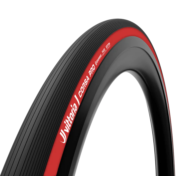 Pneumatico VITTORIA CORSA PRO 700c Tubeless Ready Rosso