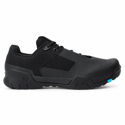 Scarpe MTB Crankbrothers Mallet Enduro Lace nere/blu — vista laterale esterna