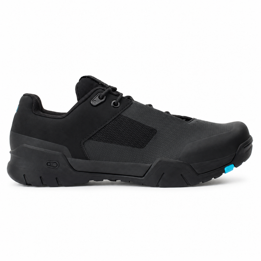 Scarpe MTB Crankbrothers Mallet Enduro Lace nere/blu — vista laterale esterna