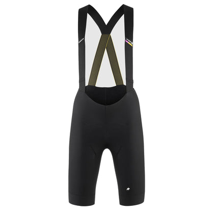 Pantaloncini da ciclismo con bretelle ASSOS DYORA R SPRING FALL da donna neri — sfondo bianco, 2000 x 2000