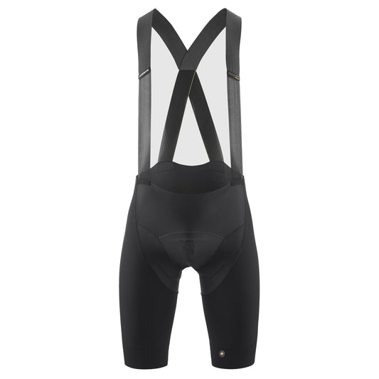 Pantaloncini da ciclismo con bretelle ASSOS EQUIPE RSR S11 neri — sfondo bianco, 2000 x 2000
