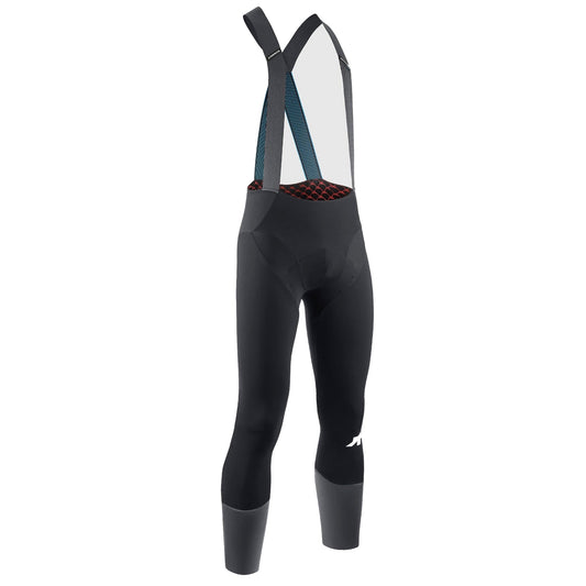 Calzamaglia da ciclismo con bretelle ASSOS EQUIPE RS JOHDAH ULTRAZ WINTER S11 nera — sfondo bianco, 2000 x 2000