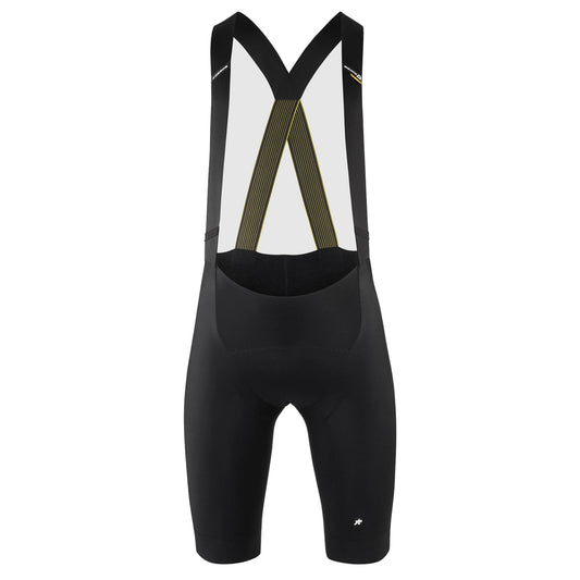 Pantaloncini da ciclismo con bretelle ASSOS EQUIPE R SPRING FALL S11 neri — sfondo bianco, 2000 x 2000