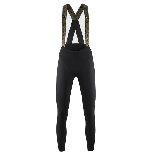 Calzamaglia da ciclismo con bretelle ASSOS UMA GTV SPRING FALL S11 da donna nera — sfondo bianco, 2000 x 2000