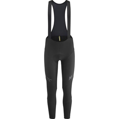 Salopette lunga MAVIC AKSIUM THERMO nera — sfondo bianco, 2000 x 2000
