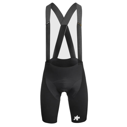 Salopette corta ASSOS EQUIPE RSR BOLIDE S11 nera — sfondo bianco, 2000 x 2000