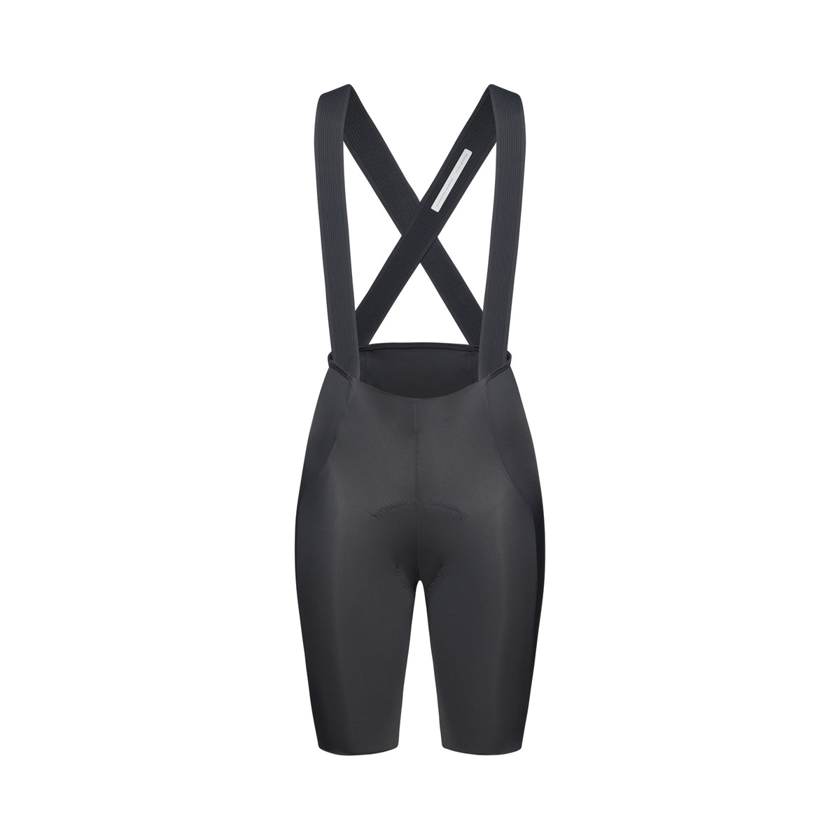 Salopette corta da donna POC RACEDAY grigia — sfondo bianco, 2000 x 2000