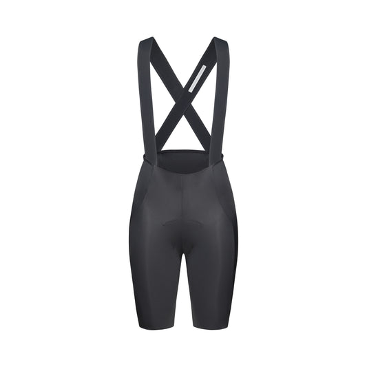Salopette corta da donna POC RACEDAY grigia — sfondo bianco, 2000 x 2000