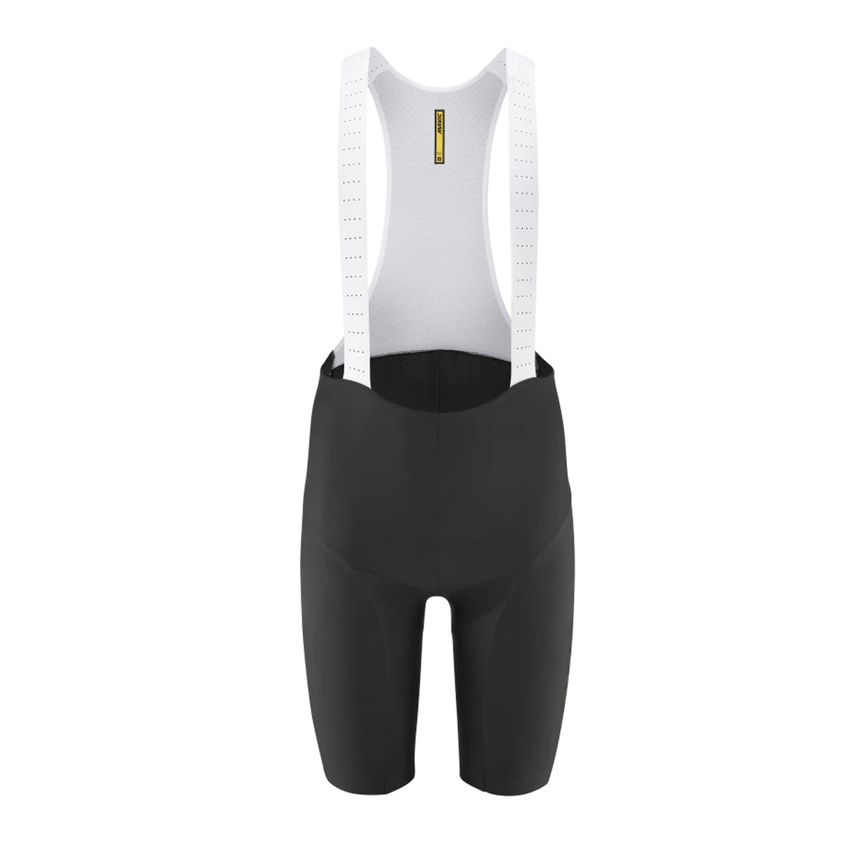 Salopette corta da ciclismo MAVIC KSYRIUM nera — sfondo bianco, 2000 x 2000