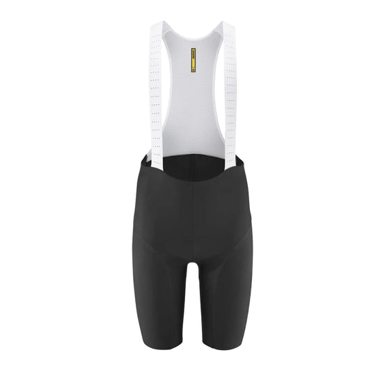 Salopette corta da ciclismo MAVIC KSYRIUM nera — sfondo bianco, 2000 x 2000