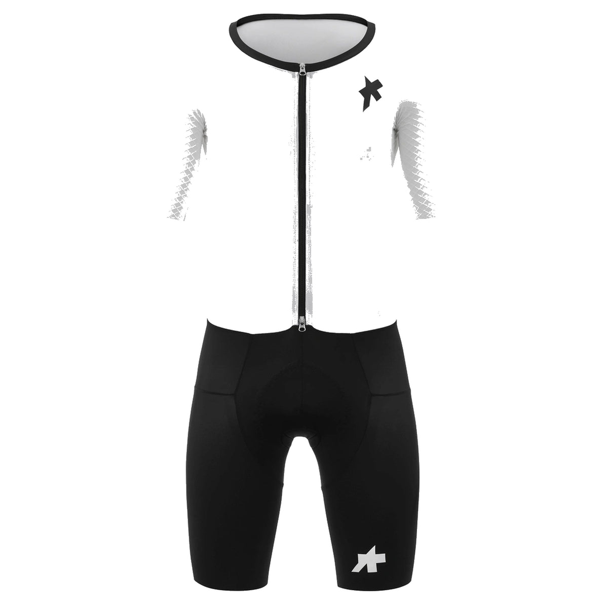 Body da triathlon ASSOS EQUIPE RSR TRIATOR S11 bianco — sfondo bianco, 2000 x 2000