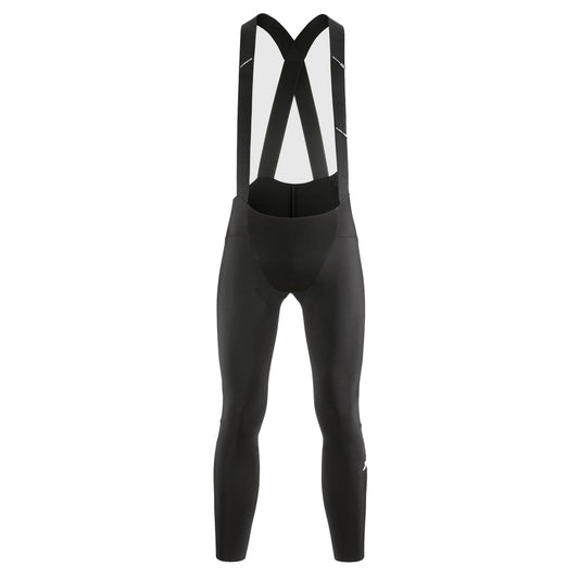 Calzamaglia con bretelle ASSOS EQUIPE RS SPRING FALL S11 EVO nera — sfondo bianco, 2000 x 2000