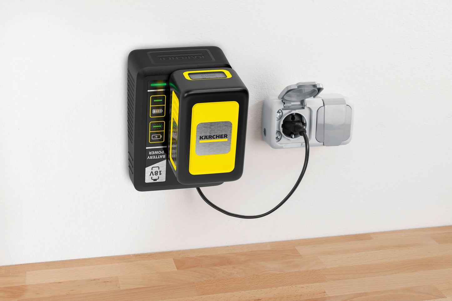 Kit batteria KÄRCHER Battery Power 18 V / 5 Ah + caricabatterie rapido