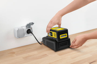 Kit Batteria KÄRCHER Battery Power 18 V / 5 Ah + Caricatore rapido