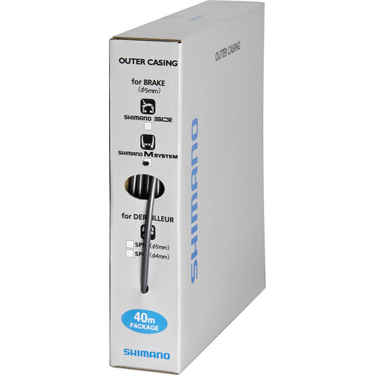 Guaina freno SHIMANO M-System MTB nera (rotolo da 40 m) grigia