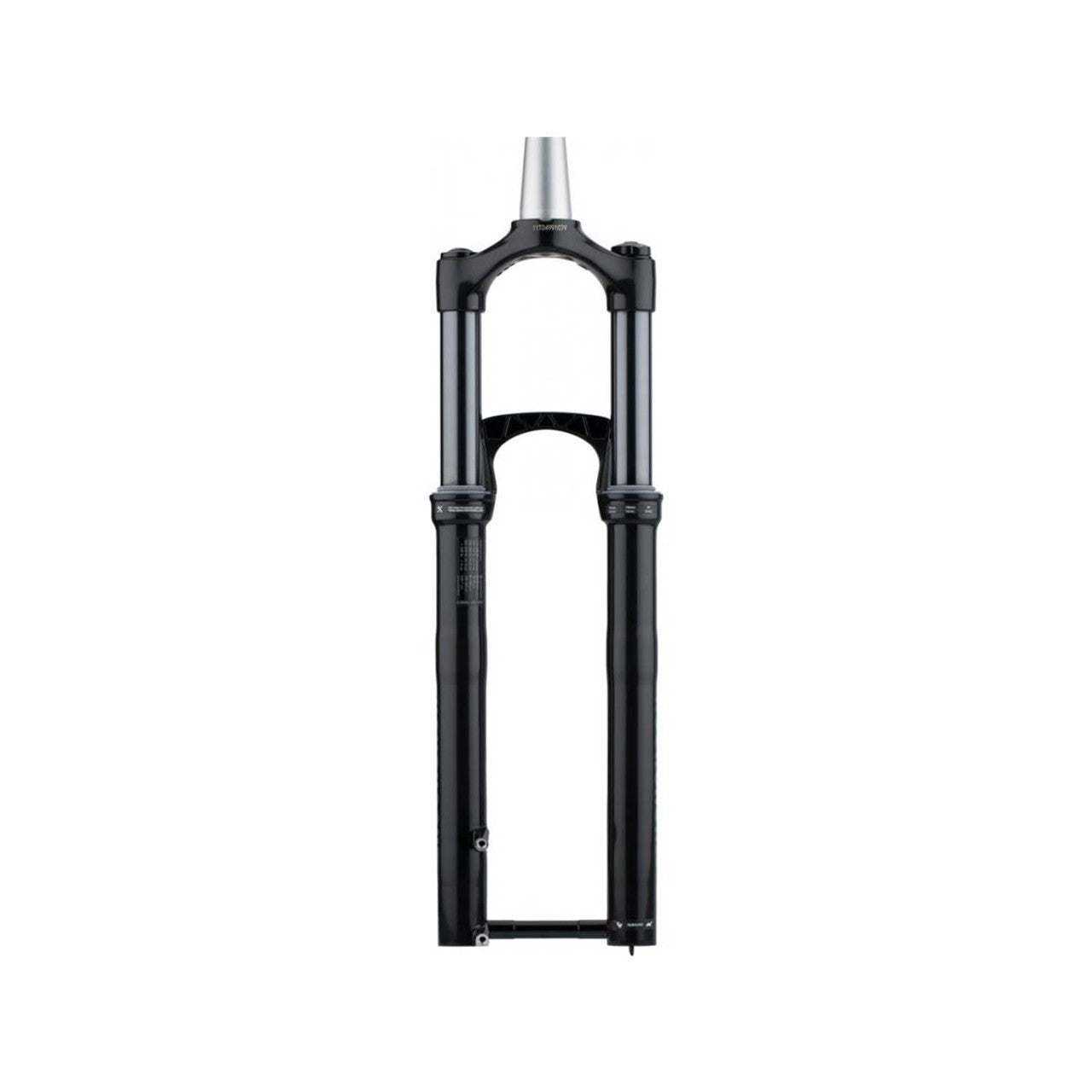 ROCKSHOX RECON SILVER RL REMOTE 27,5" SoloAir Perno conico per forcella 9x100 QR Nero