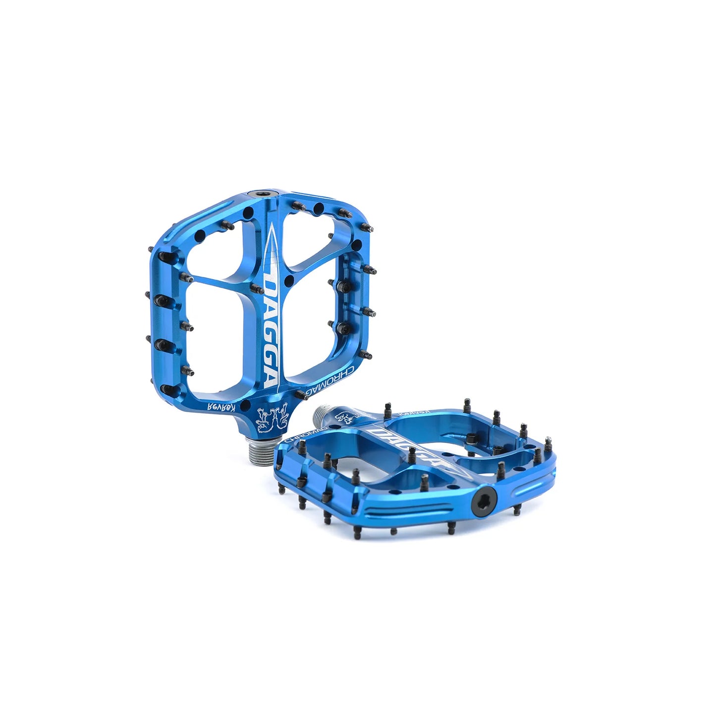 Pedali piatti CHROMAG DAGGA CHRIS KOVARIK Blu
