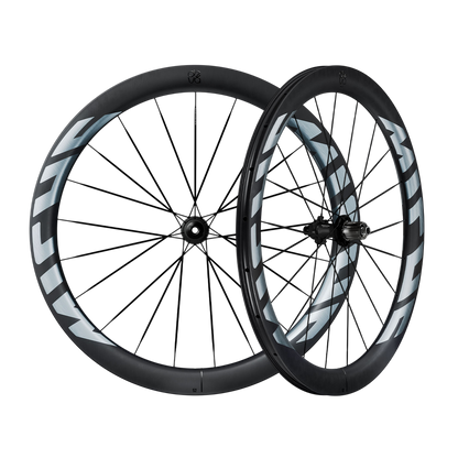 Coppia di Ruote MICHE DEVA RD 52 Tubeless Ready (Center Lock) Nero/Argento