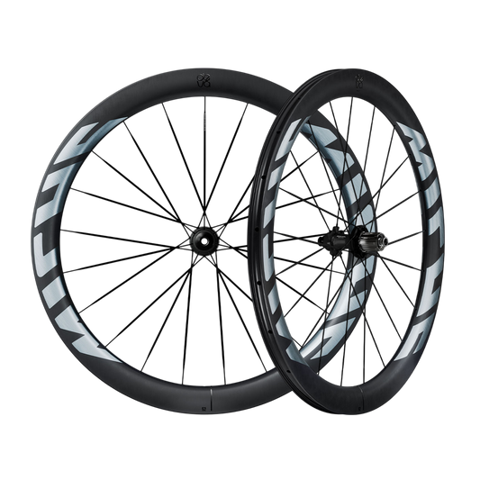 Coppia di ruote MICHE DEVA RD 52 Tubeless Ready (Center Lock) argento