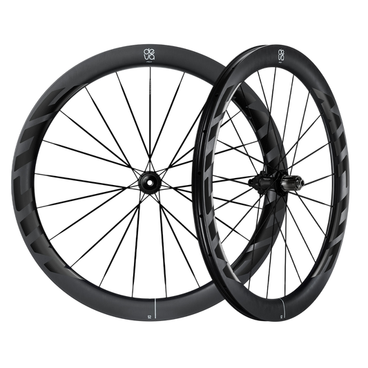 Coppia di ruote MICHE DEVA RD 52 Tubeless Ready (Center Lock) Nero